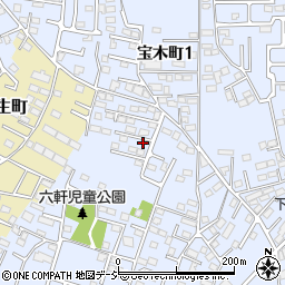 栃木県宇都宮市宝木町1丁目80-31周辺の地図