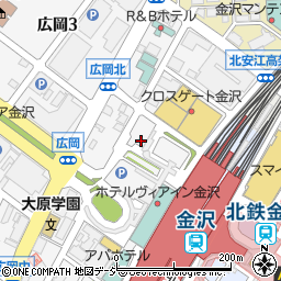 〒920-0031 石川県金沢市広岡の地図