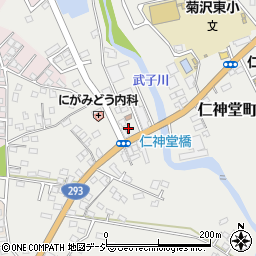 栃木県鹿沼市仁神堂町411周辺の地図