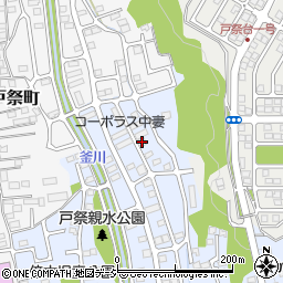 栃木県宇都宮市戸祭町3065-7周辺の地図