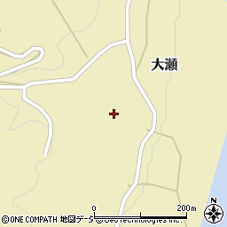 栃木県芳賀郡茂木町大瀬203周辺の地図