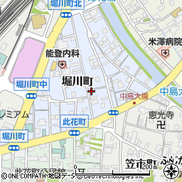 石川県金沢市堀川町9-9周辺の地図