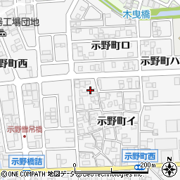 石川県金沢市示野町イ48周辺の地図