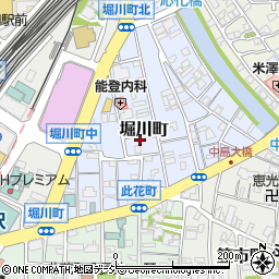 石川県金沢市堀川町23-5周辺の地図