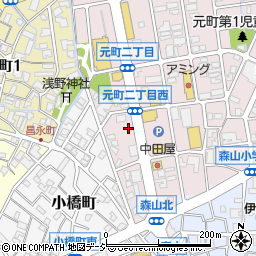 石川トヨペットカローラモビリティパーク金沢周辺の地図