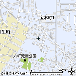 栃木県宇都宮市宝木町1丁目80周辺の地図