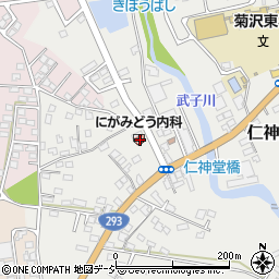 栃木県鹿沼市仁神堂町351周辺の地図