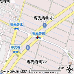 専光寺東周辺の地図