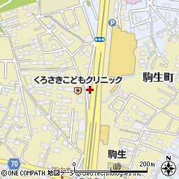 カラオケバンバン駒生店周辺の地図