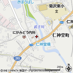 栃木県鹿沼市仁神堂町524周辺の地図