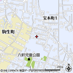 栃木県宇都宮市宝木町1丁目80-1周辺の地図