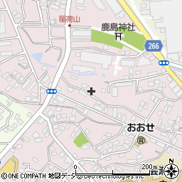 茨城県日立市会瀬町周辺の地図