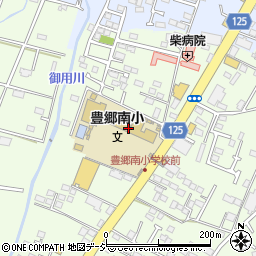 宇都宮市立豊郷南小学校周辺の地図