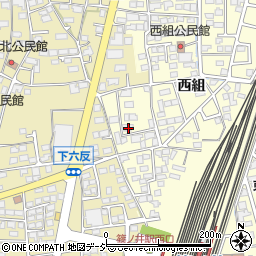 長野県長野市篠ノ井布施高田1337周辺の地図