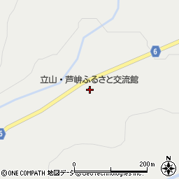 富山県中新川郡立山町芦峅寺55-1周辺の地図