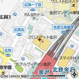 SHOGUN BURGER クロスゲート金沢店周辺の地図