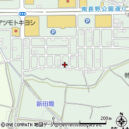 長野県長野市篠ノ井杵淵1480周辺の地図