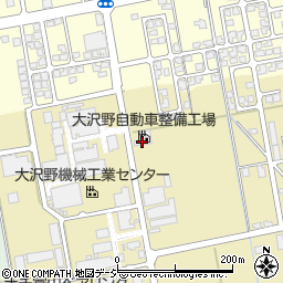 大沢野自動車整備工場周辺の地図