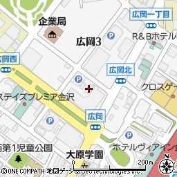 三菱マテリアル株式会社　加工事業カンパニー・金沢営業所周辺の地図