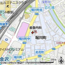 石川県金沢市堀川町976-5周辺の地図