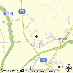 栃木県芳賀郡市貝町杉山474周辺の地図