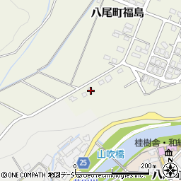 富山県富山市八尾町福島26-3周辺の地図