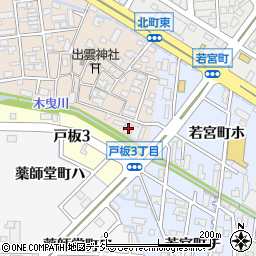 石川県金沢市北町丁57周辺の地図
