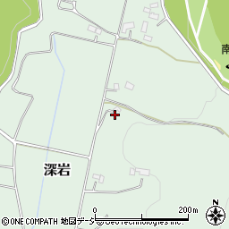 栃木県鹿沼市深岩183周辺の地図