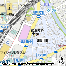 石川県金沢市堀川町976周辺の地図