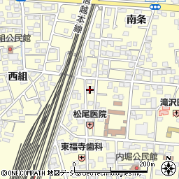 長野市　市役所こども未来部保育・幼稚園課篠ノ井こども広場周辺の地図