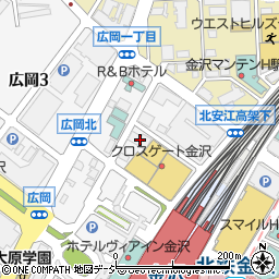 株式会社ピーエス三菱金沢営業所周辺の地図