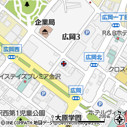 日本パーキング株式会社金沢支店周辺の地図