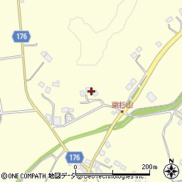 栃木県芳賀郡市貝町杉山484周辺の地図