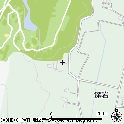 栃木県鹿沼市深岩95周辺の地図