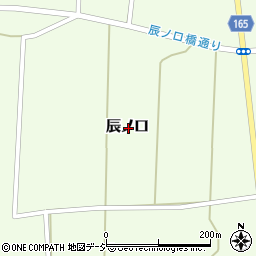 茨城県常陸大宮市辰ノ口周辺の地図
