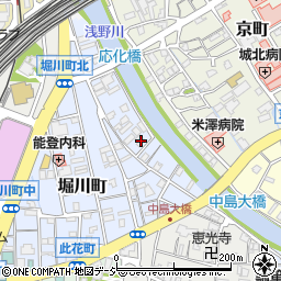 石川県金沢市堀川町18-40周辺の地図