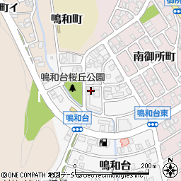 石川県金沢市鳴和台24周辺の地図