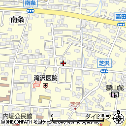長野県長野市篠ノ井布施高田芝沢673-1周辺の地図