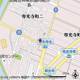 石川県金沢市専光寺町ニ3周辺の地図