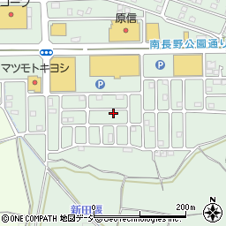 長野県長野市篠ノ井杵淵1486周辺の地図