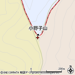 小野子山周辺の地図