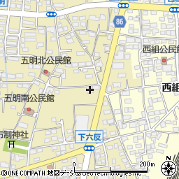 長野県長野市篠ノ井布施五明270周辺の地図
