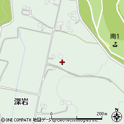 栃木県鹿沼市深岩182周辺の地図