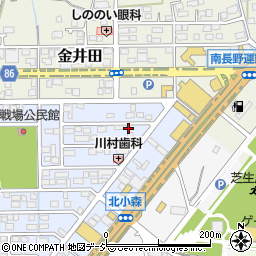 日本ガス工事株式会社篠ノ井営業所周辺の地図