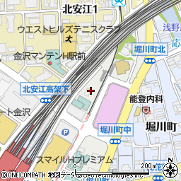べルーガカフェ 金沢店周辺の地図
