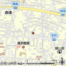 長野県長野市篠ノ井布施高田芝沢673周辺の地図
