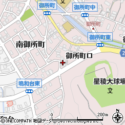 石川県金沢市御所町井周辺の地図