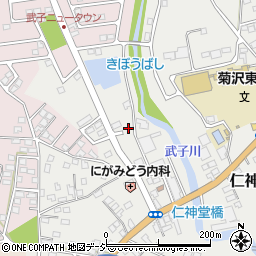 栃木県鹿沼市仁神堂町517周辺の地図