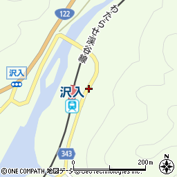 沢入駅周辺の地図