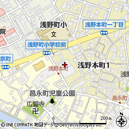 上野源東商店周辺の地図